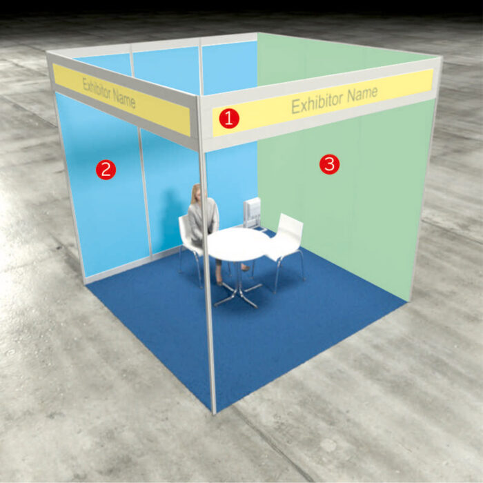 Imagem 1 - Pala do stand | 277cm x 22cm